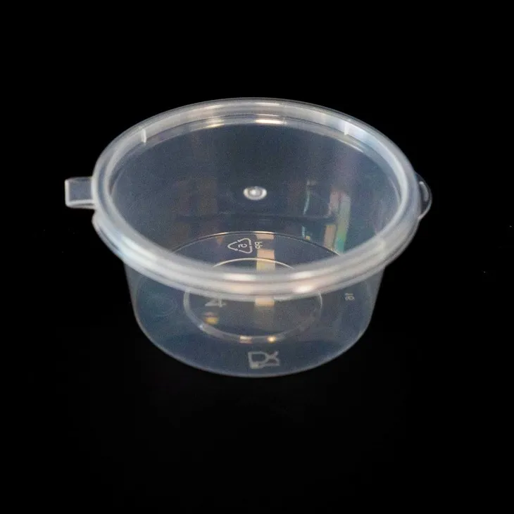 High-Capacity Sauce Food Cups - For Generous Sauce Servings (3)
