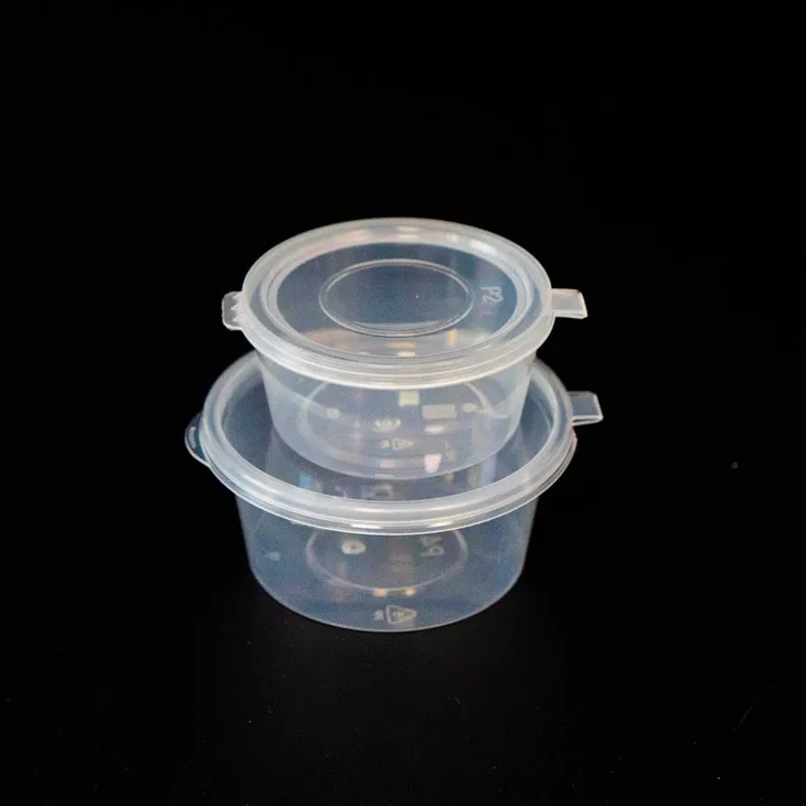 High-Capacity Sauce Food Cups - For Generous Sauce Servings (2)