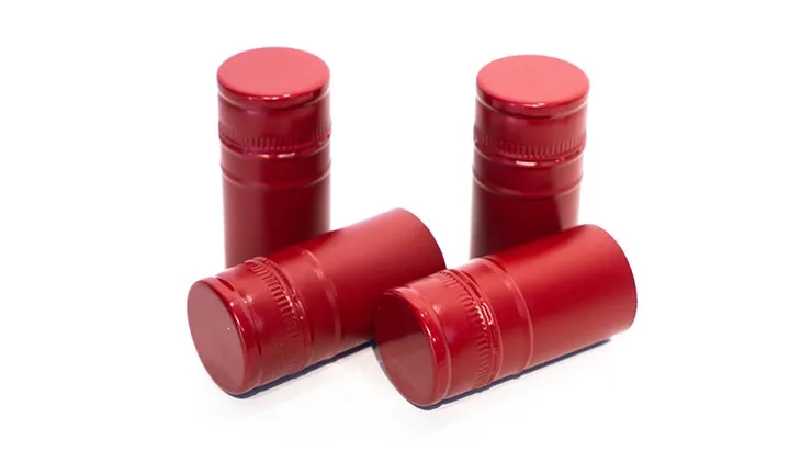 Penutup Skru Aluminium Harga Rendah Untuk Penutupan Botol Wain Untuk Botol Bulat 30mm Untuk Botol Wain 24mm